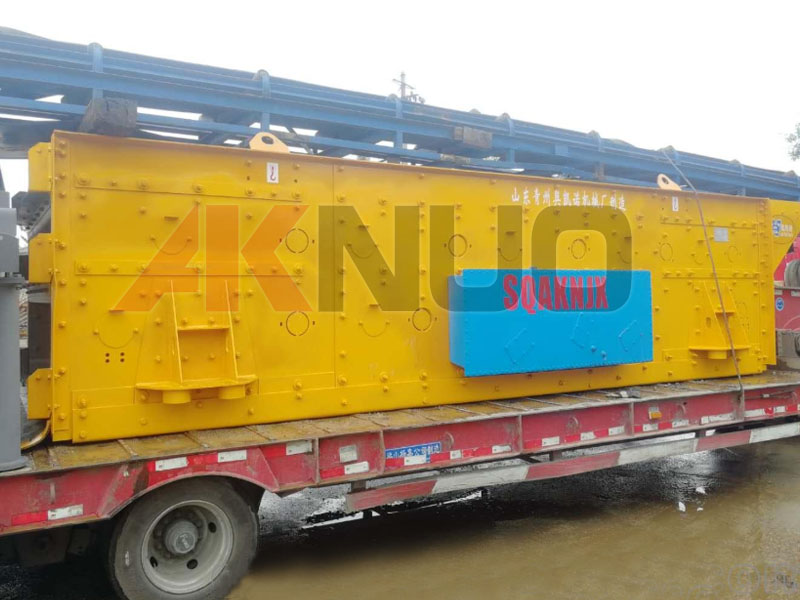 移動(dòng)水平篩分站