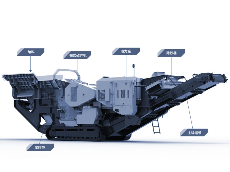 履帶式移動(dòng)破碎站